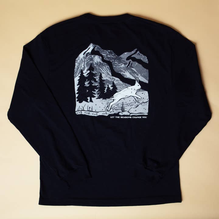 Tender Loving Empire - Wholesale T-Shirt - Unisex - Snowshoe Hare Long Sleeve2