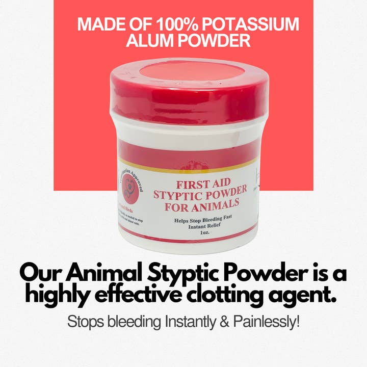GENTS FINE GROOMING PRODUCTS - Wholesale Pet grooming aid – Dog - Pet First Aid Styptic Powder for Animals 1oz Stops bleeding2