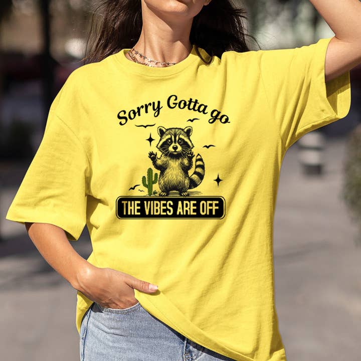 Scusa, devo andare, le vibrazioni sono sbagliate - Bella Canvas per la vendita all'ingrosso da parte di LA Shirt Company