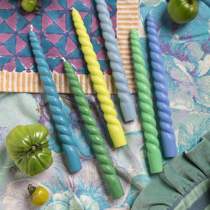 'Coast' Set of Six Twisted Dinner Candles and other Purchase Wholesale unscented candle wax. Free Returns & Net 60 Terms on Faire trending on Faire.