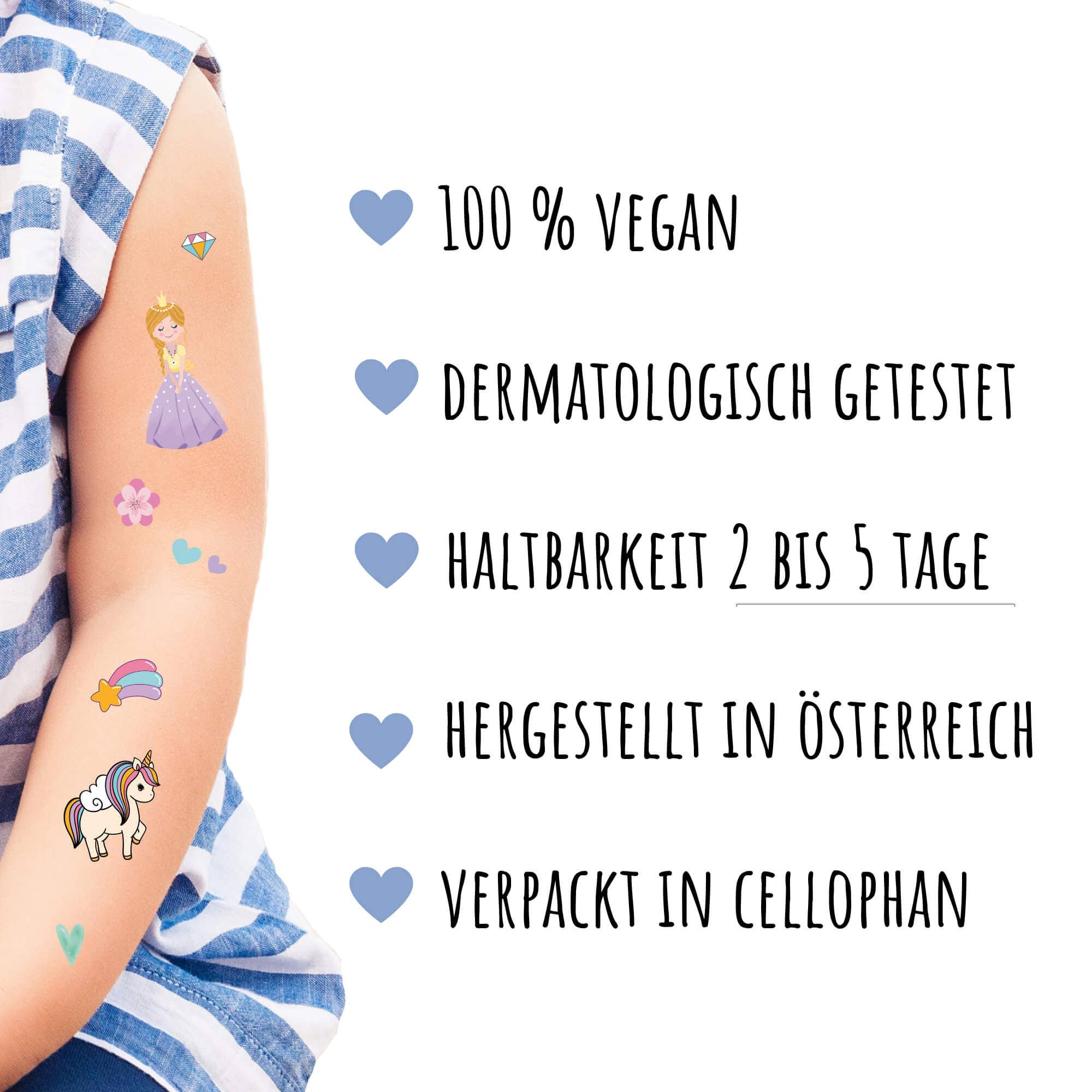 Mal Mich Bunt – Großhandel Temporäres Tattoo – Kinder – Kindertattoos Fantasie3