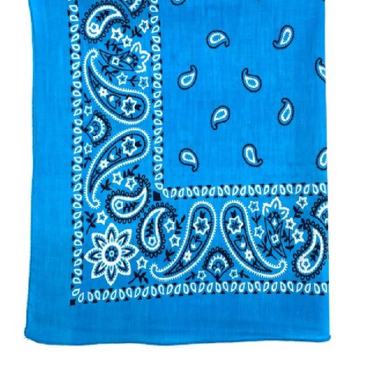 Maison Unik Accessoires - Wholesale Scarf - Unisex - Cotton Square Bandana - Unisex - 52x52 cm - 20 colors5