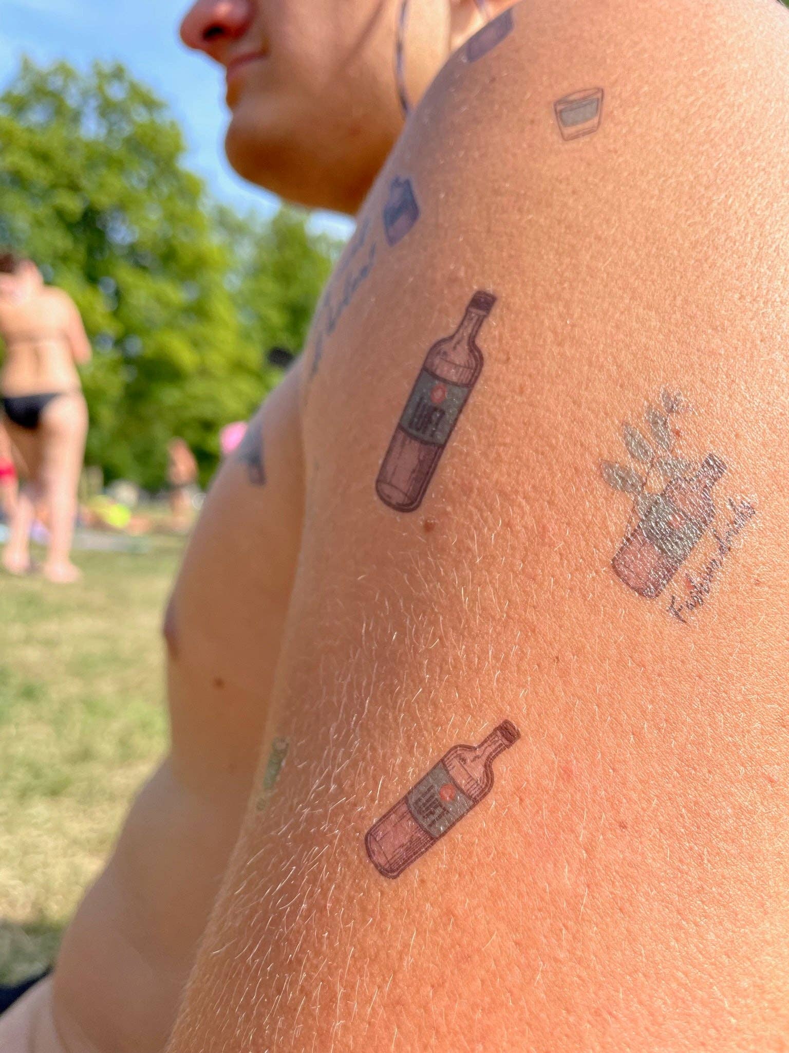 Fashion Drinks - Venta al por mayor Tatuajes temporales - Air | Tatuajes adhesivos sostenibles4