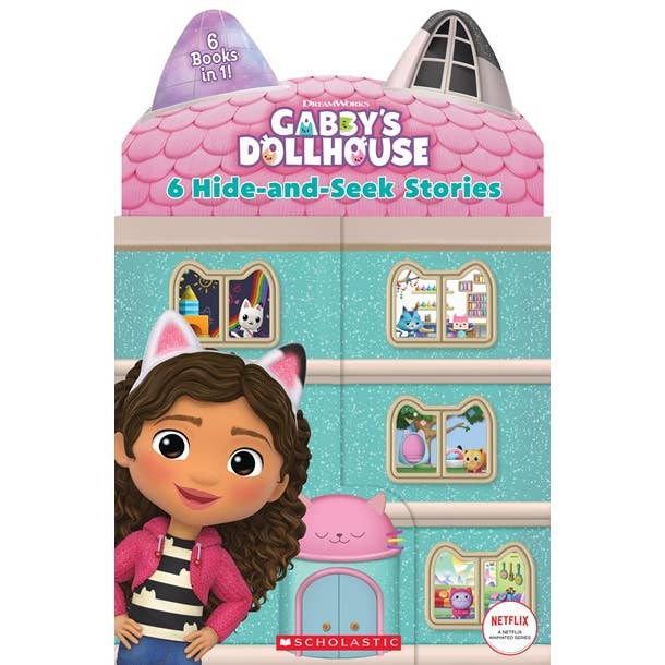 Gabby's Dollhouse: 6 Hide-And-Seek Stories for wholesale by Scholastic