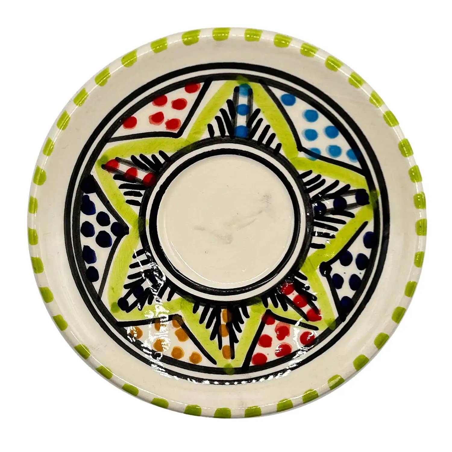 Etnico del Mondo – wholesale Coffee/tea cup – Pair of Handmade Tunisian Ceramic Coffee Cups #26