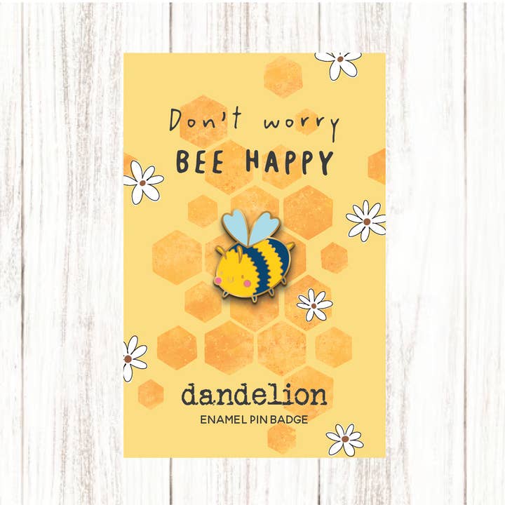 Bee you - Pin Badge for wholesale by Dandelion Stationery