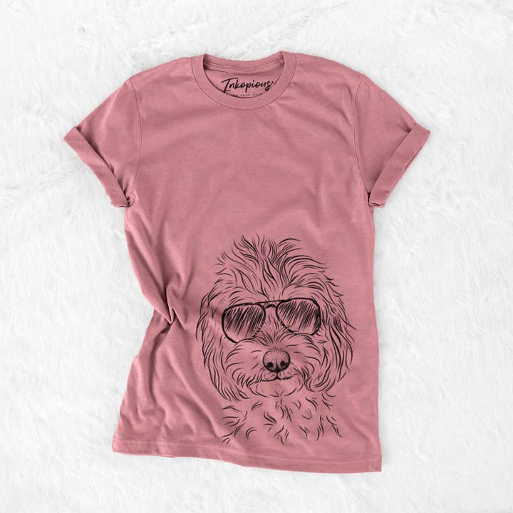 Inkopious - Wholesale Screen Printed T-Shirt - Women's - Mason the Cavapoo - Bella Canvas Unisex Crewneck4