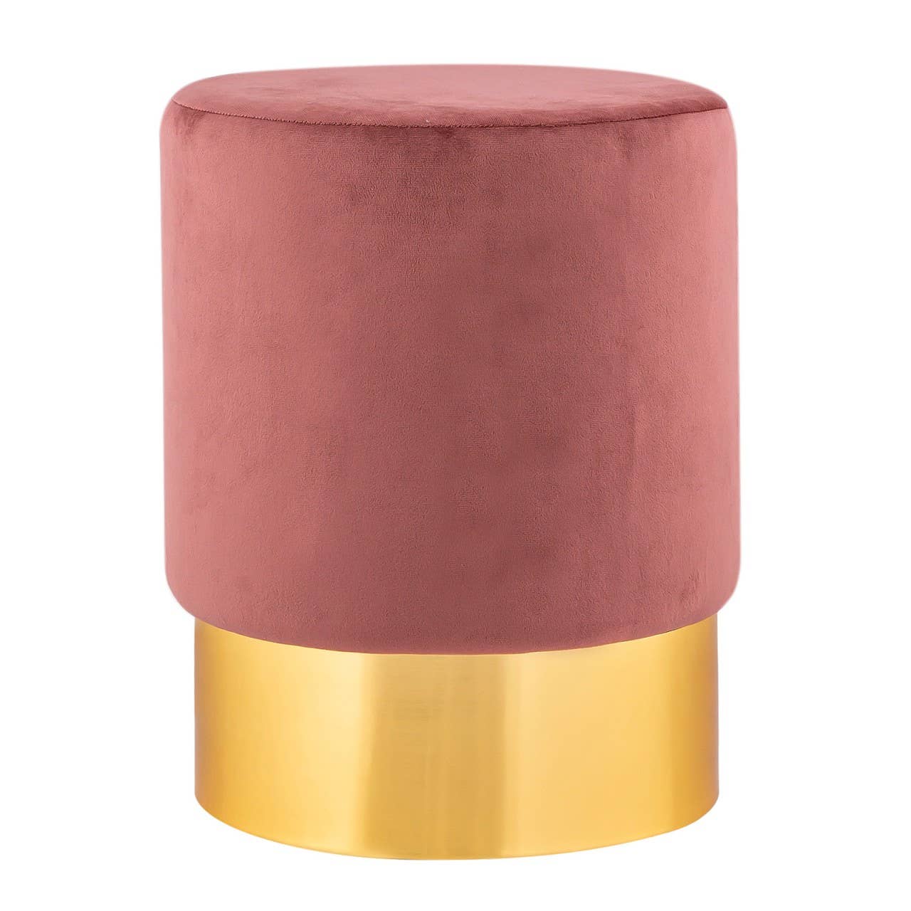 Voglrieder - Wholesale Pouf - Velvet stool 2nd choice velvet pouf, diameter 31 cm, height 43 cm11