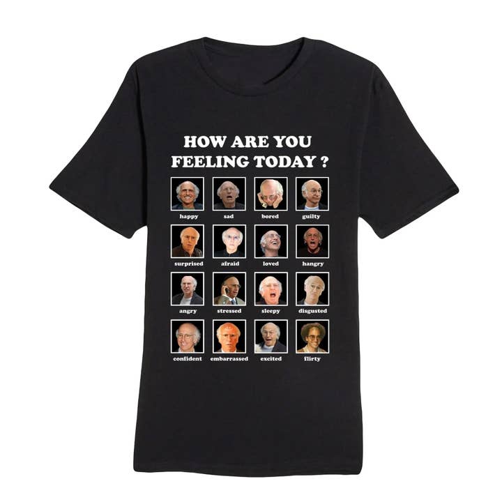 LARRY DAVID FØLELSE TEE for engroshandel hos Hamsa Club