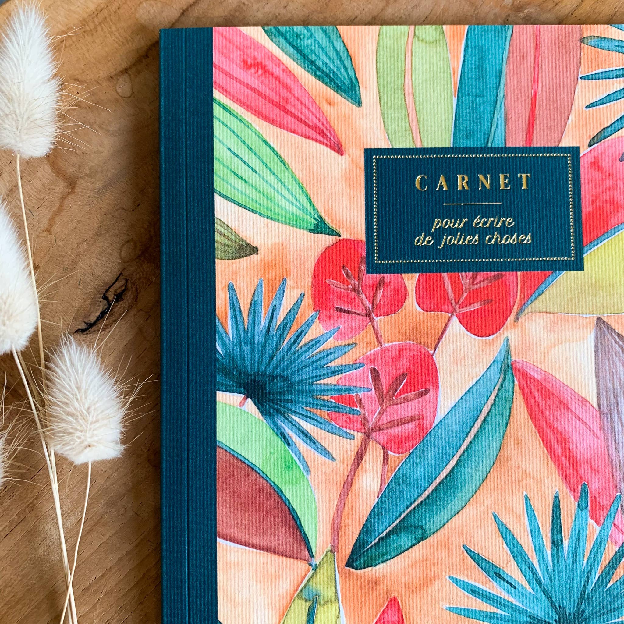 Bleu Coquille - Wholesale Notebook - Stationery Notebook A5 - Feuillages 🌿2