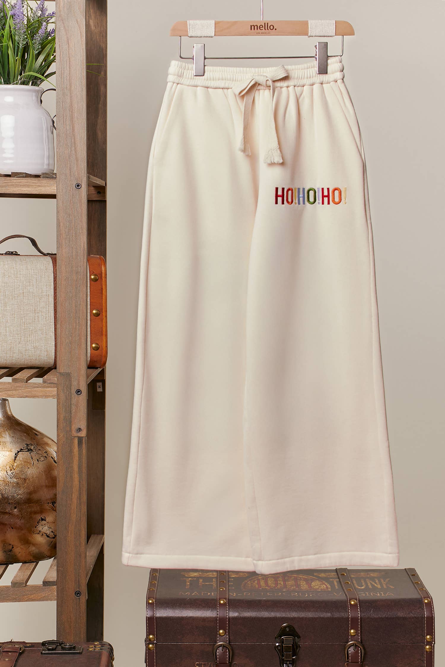 Mello. - Wholesale Pants - Women's - Christmas Pants with Lettering11