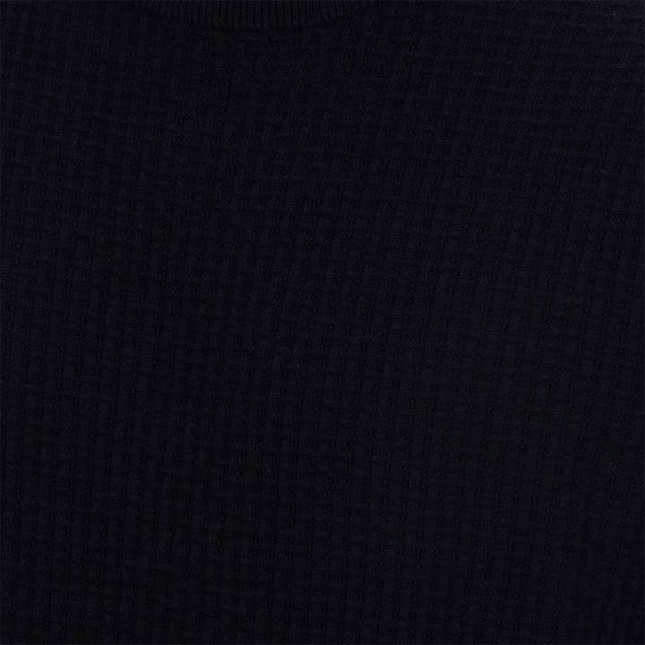 PX - Wholesale Sweatshirt - Men's - Allen Solid Textured 100% Cotton Sweater -Black7