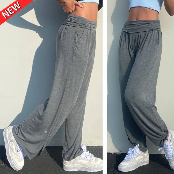 Slightly Buddha - Wholesale Pants - Women's - Bamboo Universal Pant - Grey