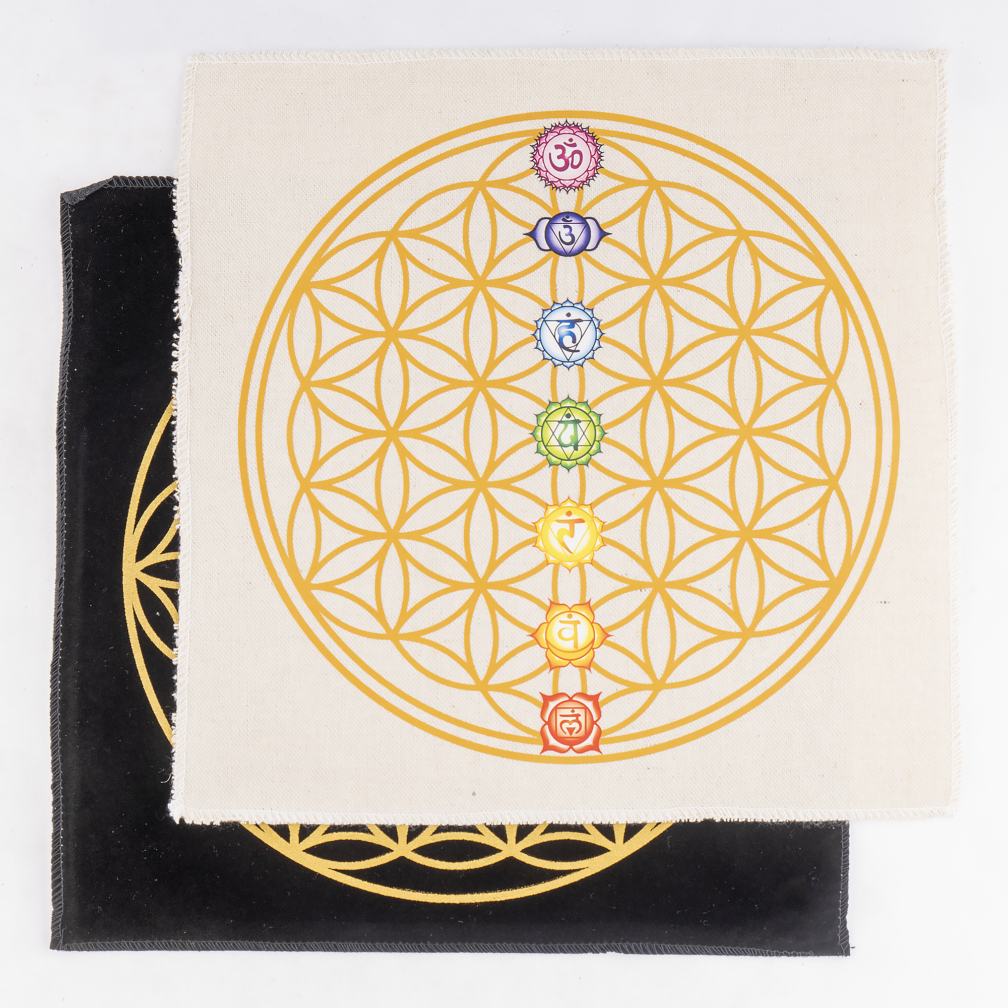 Soothing Crystals - Wholesale Crystal Grid - Crystal Grid Cloth |Sacred Geometry 7 Chakra For Energy Work11