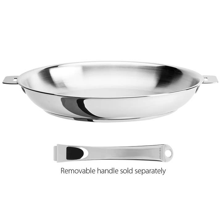 Cristel - Wholesale Pan - Casteline 5-ply Stainless Steel Frying Pans
