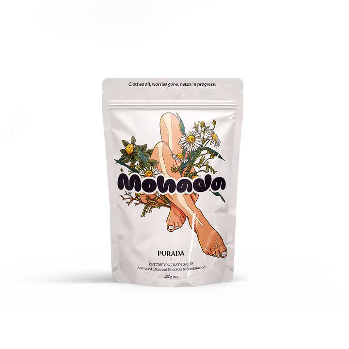 MOHADA – Engroshandel Badesalt – Dybt Detox Badesalt med Adaptogener Selvpleje Spa Gave 450g / 16oz3