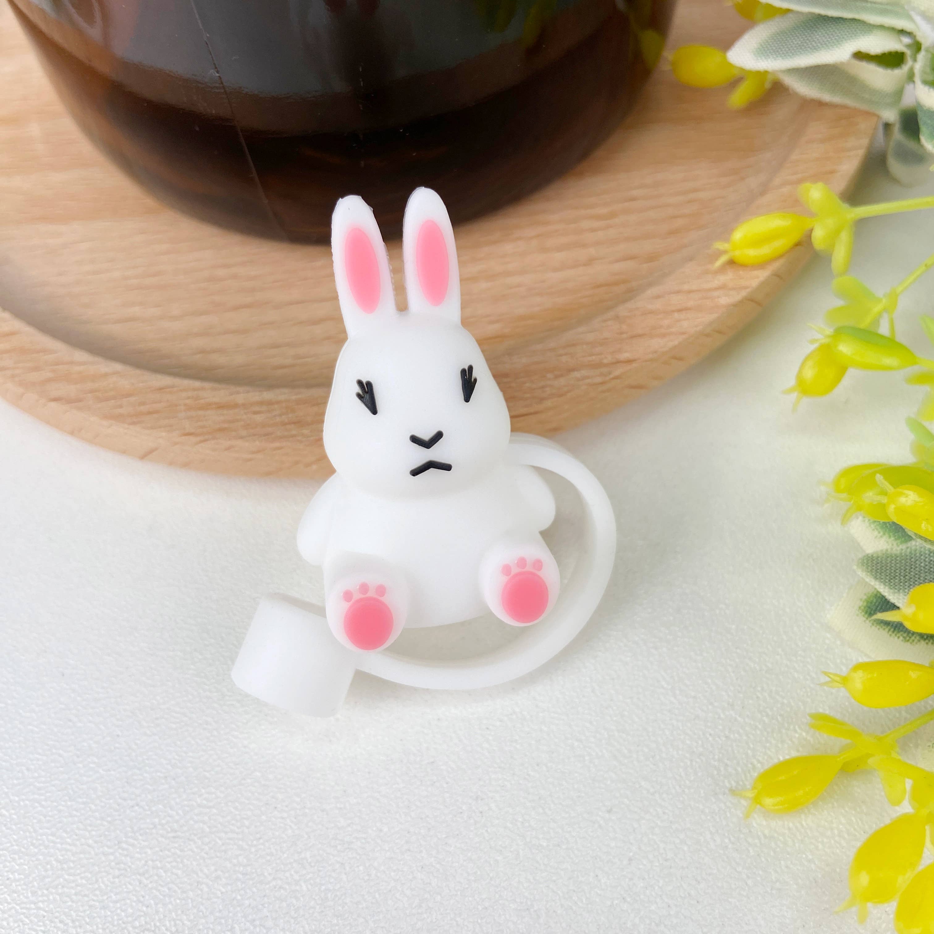 SoapElenGlen - Wholesale Drinking Straw - Cute dustproof drinkware straw plug straw cover straw cover2