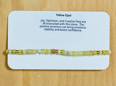 Santore Jewelry Company - Wholesale Beaded Bracelet - Linea Beaded Stretch Bracelet - Ships Carded28