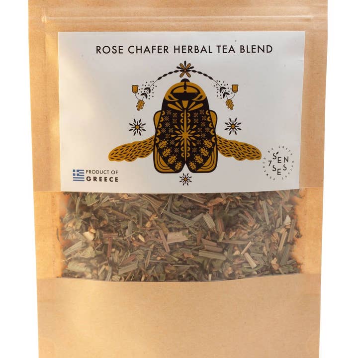 SEVEN SENSES ORGANIC - Wholesale Loose Tea - Premium Rose Chafer (Lemon Ginger) Tea Blend2