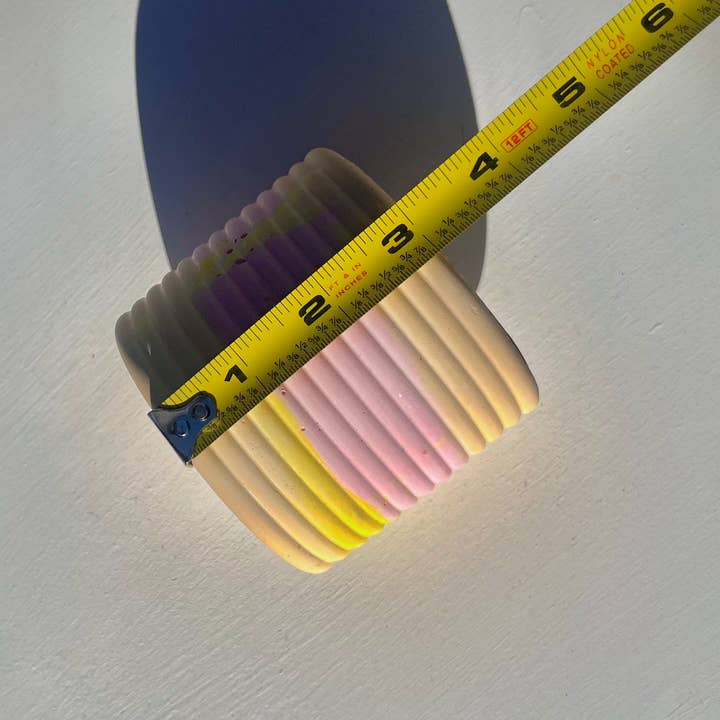 The Plant Committee - Wholesale Plant pot - Concrete Candle Jar/Planter Ridge Vessel7