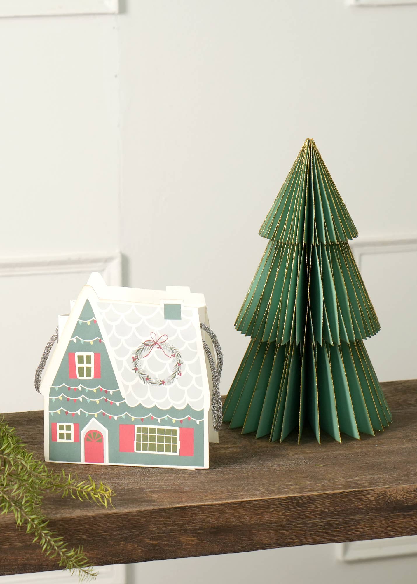 ExpoBazaar - Wholesale Christmas Decoration - Christmas Paper Tree | Handmade Holiday Ornament | 6.5x11"5