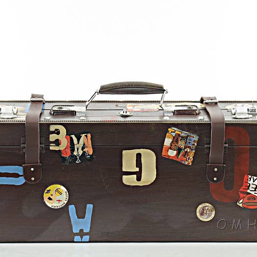 Vintage Suitcase for wholesale by Old Modern Handicrafts, Inc.