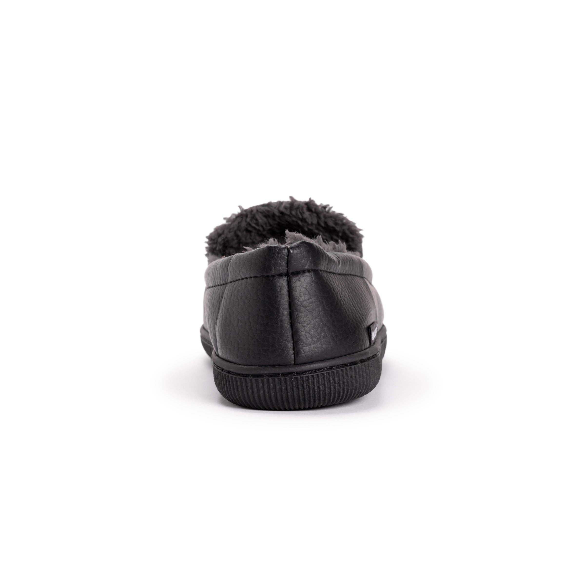 Black Muk Luks Men's Moccasin Slippers for wholesale on Faire5