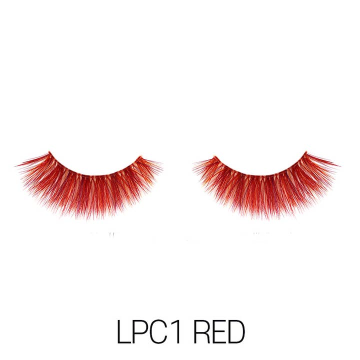 Laflare - Wholesale False/Fake Eyelashes - 3-D Prism Color Silk Faux Mink Eyelashes