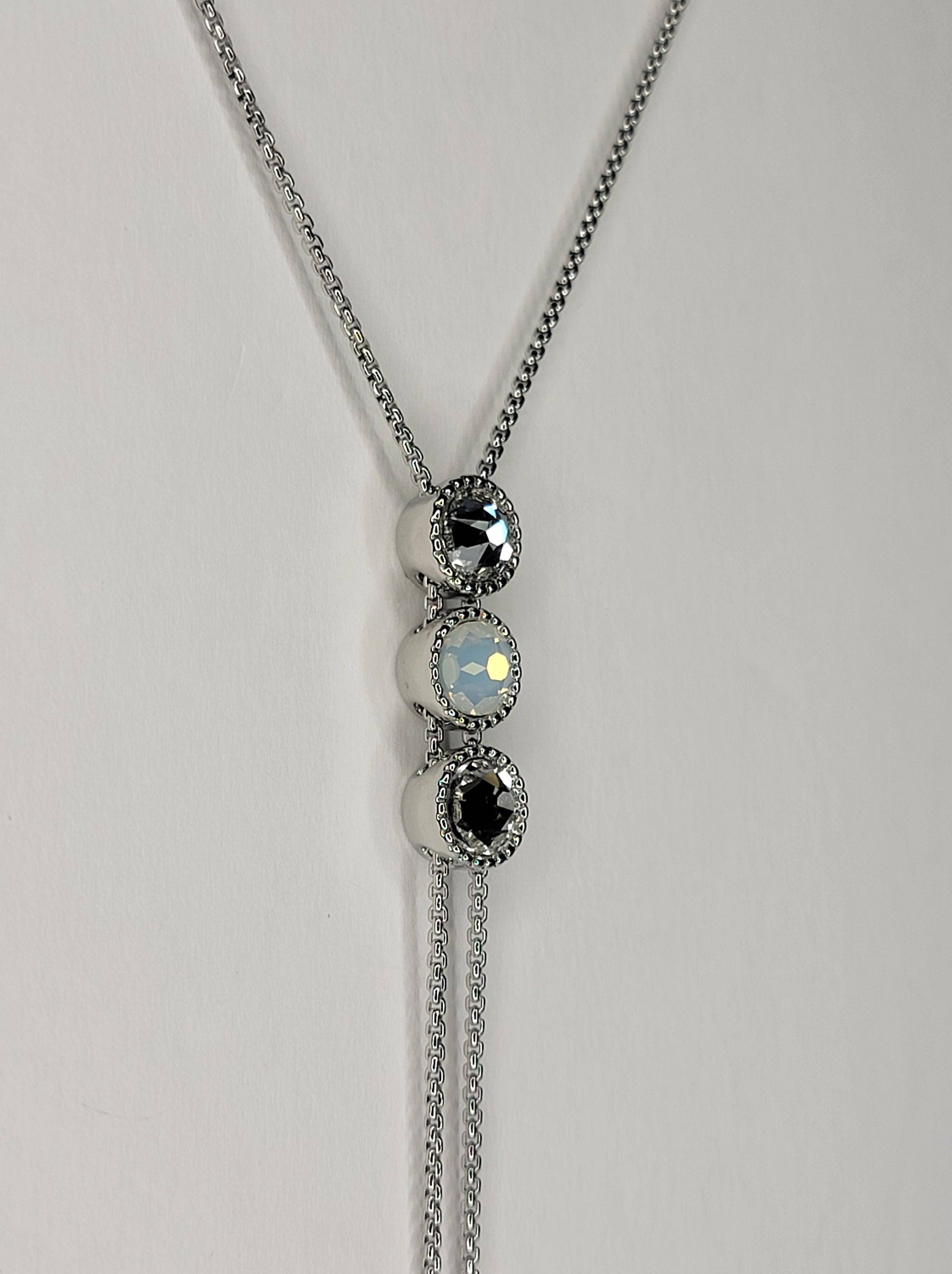 BETTYOH INC - Wholesale Y-Neck/Lariat Necklace - Slide Necklace - Swarovski Elements6