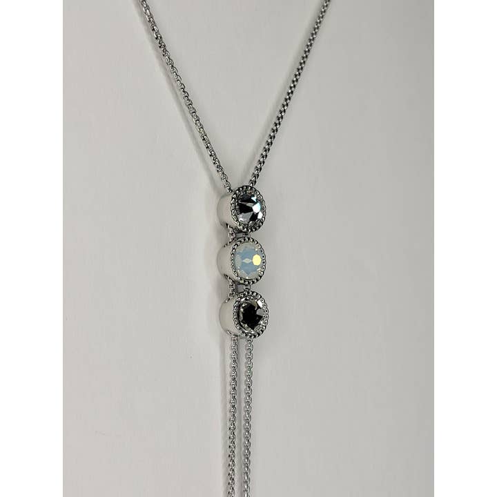 BETTYOH INC - Wholesale Y-Neck/Lariat Necklace - Slide Necklace - Swarovski Elements6