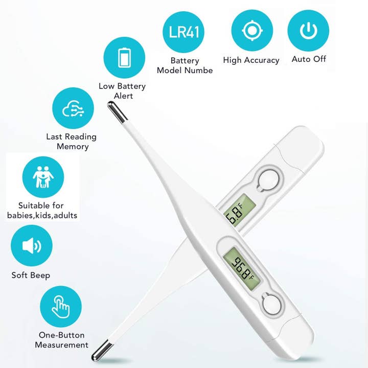 DGN Gadgets – wholesale Thermometer – Digital Thermometer Rectal Oral Armpit Body Thermometer for Adults and Kids