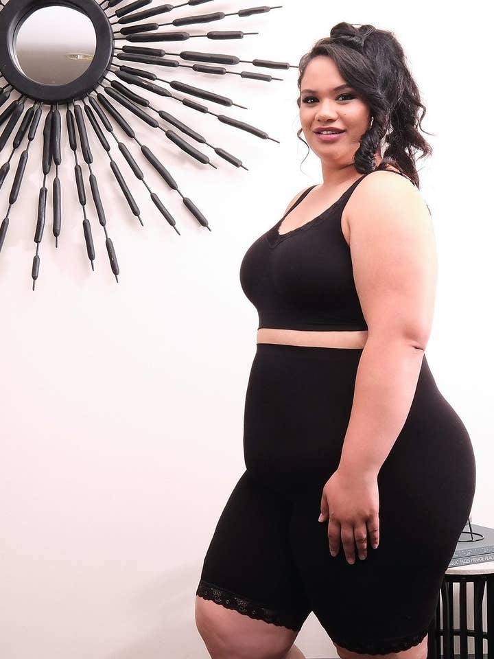 B Free AUSTRALIA - Wholesale Athletic Shorts - Women's - Anti Chafing High Rise Long Cotton Shorts26