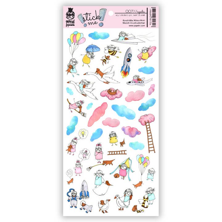 Lençol Autocolante Transparente Impermeável - Voo por atacado de Papetri paperworks