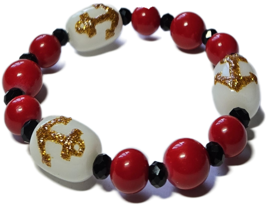 Fiona Accessories - Wholesale Beaded Bracelet - USA Military Navy Air Force Coast Guard Army Bracelet Gift8