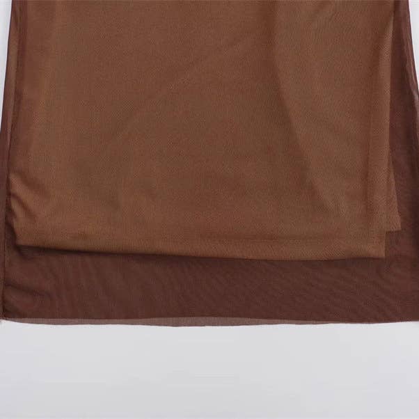 Marayn - Wholesale Dress - Women's - VintageInspired Silk Print Dress Autumns Chic Global Style13