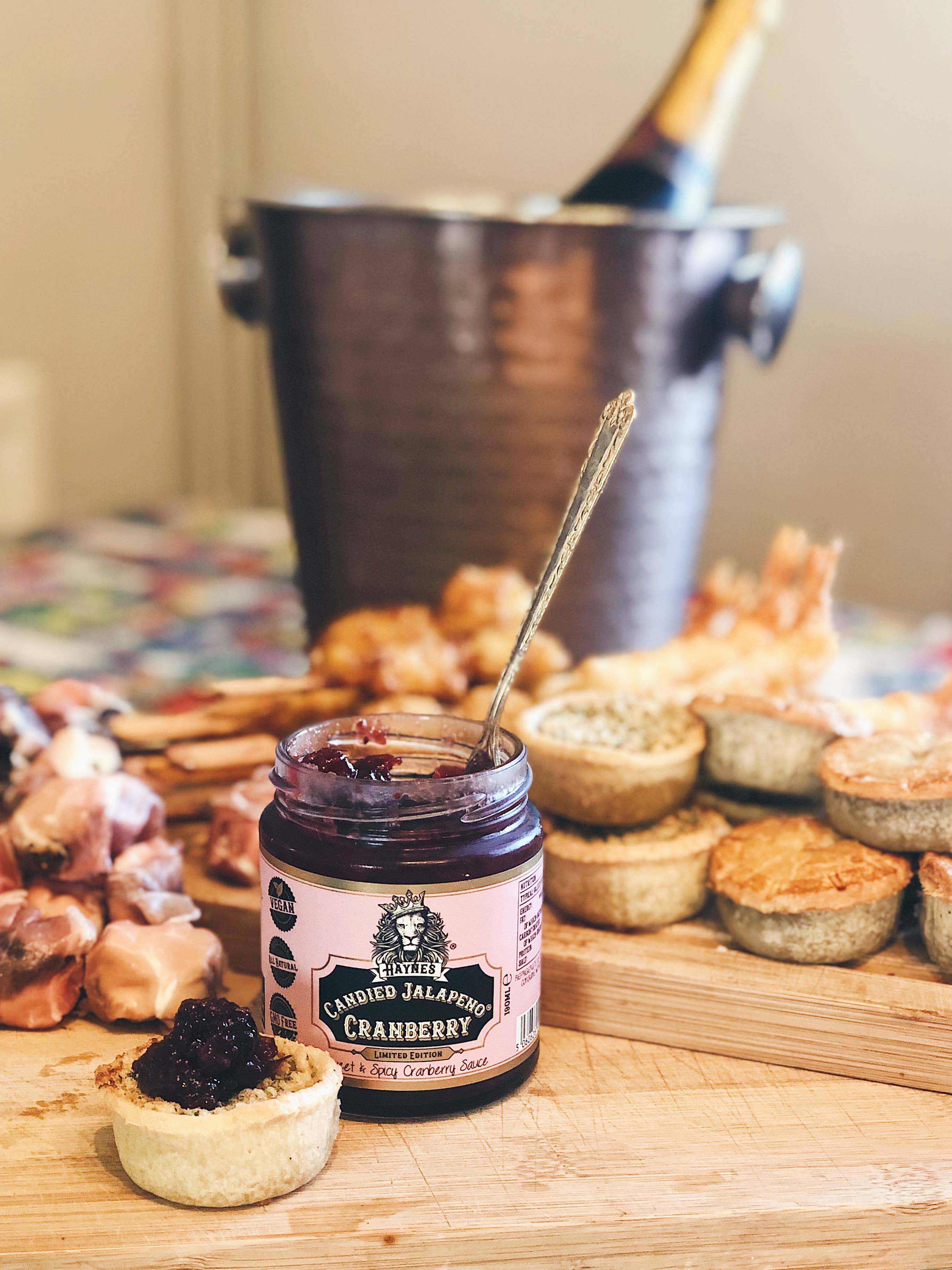 Haynes Gourmet UK - Wholesale Jam/Jelly - Haynes Candied Jalapeno Cranberry3