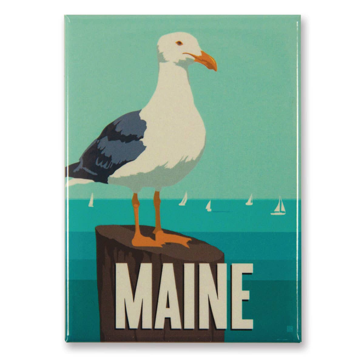 Tourist Courts - Wholesale Magnet - ME Gull Metal Magnet0