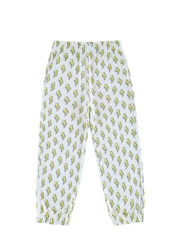 Soft Fleece Jogger, Yellow Lightning for wholesale by calonie