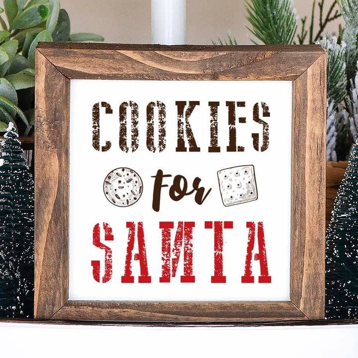 Cookies til Santa træ jul bondegård differentieret bakke for engroshandel hos Rising Tide Vintage