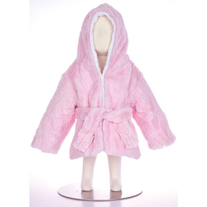 Pink Hooded Robe for wholesale by Iscream