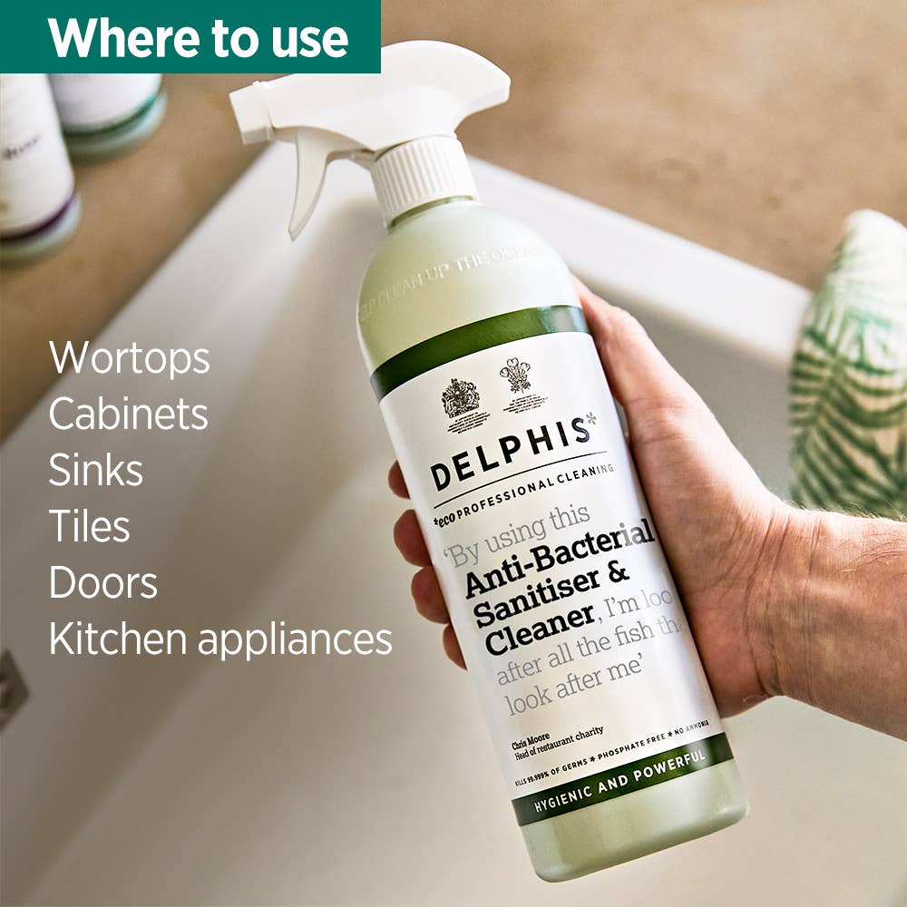 Delphis Eco – wholesale Flerfunktionsrengöringsmedel – Delphis Eco antibakteriell köksspray och rengöringsmedel3