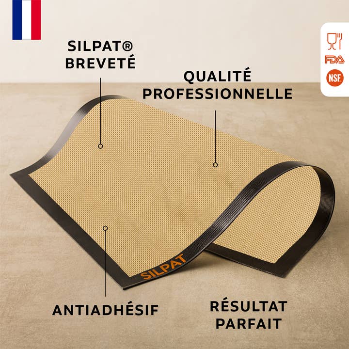 Maison Demarle - Vente Feuille/plaque de cuisson - Pâtisserie Roul'pat Perfect, taille jumbo