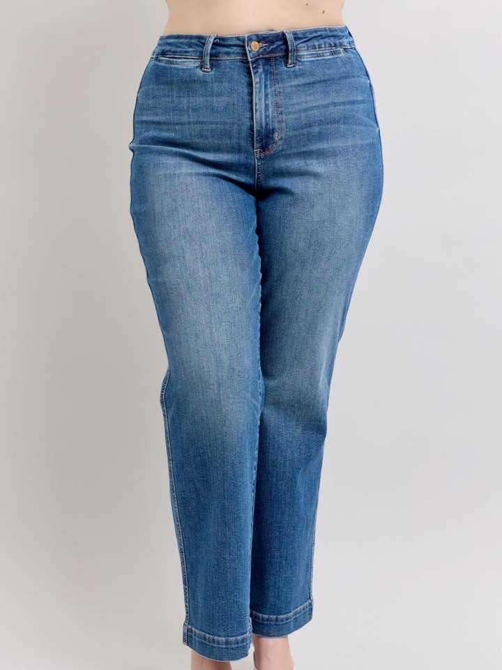 HW Contrast Thread Straight - PLUS for wholesale by Judy Blue Jeans