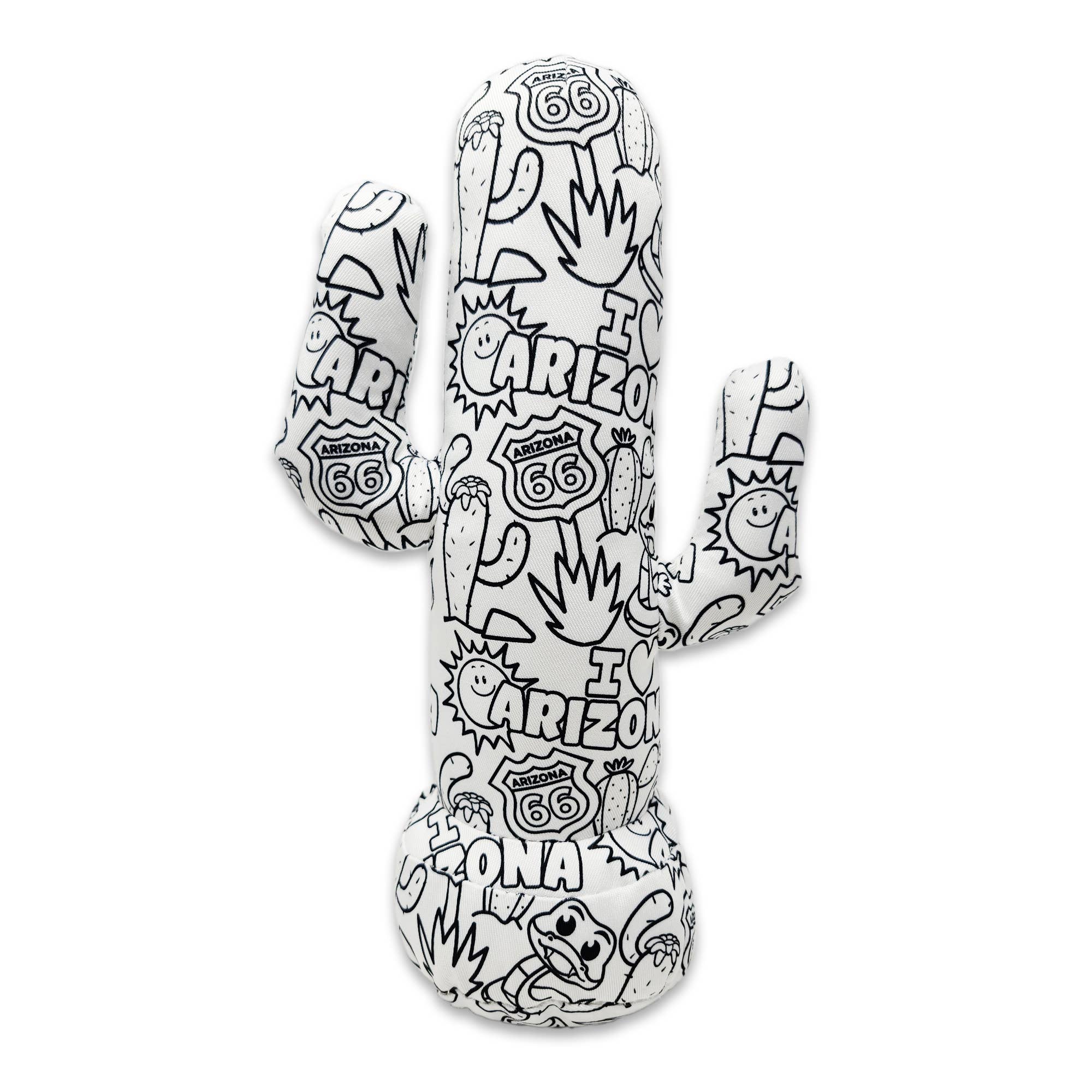 Plushology® by RGU - Wholesale Stuffed/Plush Toy - Kids & Baby - 9.5" Arizona Color Me Plush™ Saguaro3