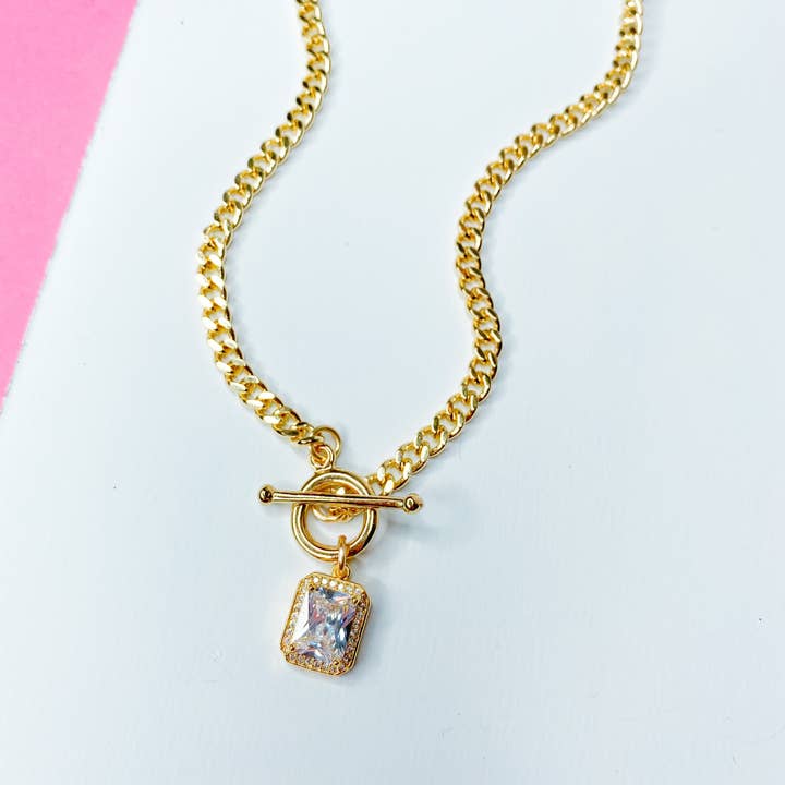 Taylor Shaye Designs - Wholesale Pendant/Charm Necklace - Glam Toggle Necklace