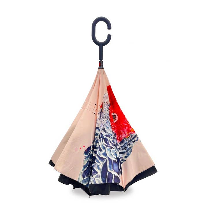 IOco Gift Designers - Wholesale Umbrella - Women's - IOco Reverse Umbrella with Sun Safe UPF50 - Gang-gang