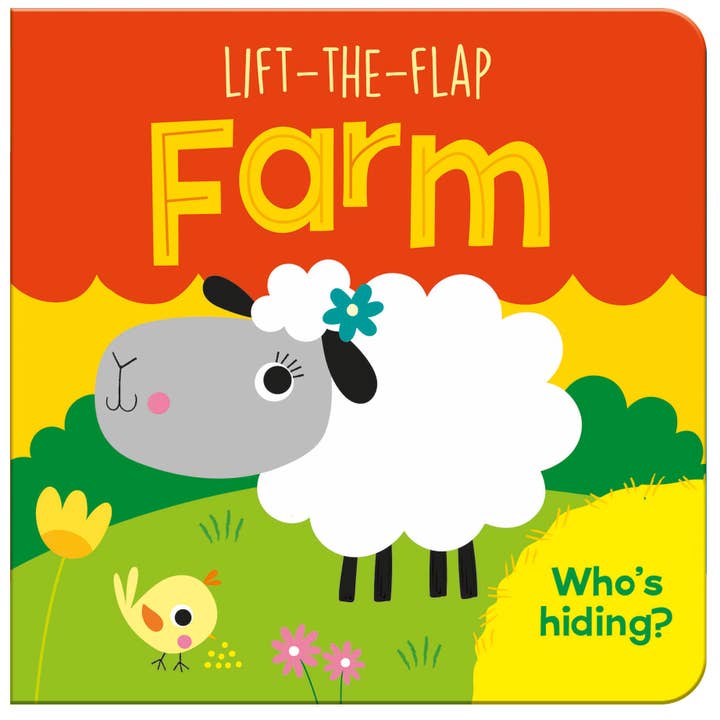 Lift-The-Flap Farm – Children’s Board Book for wholesale by Robert Frederick Ltd