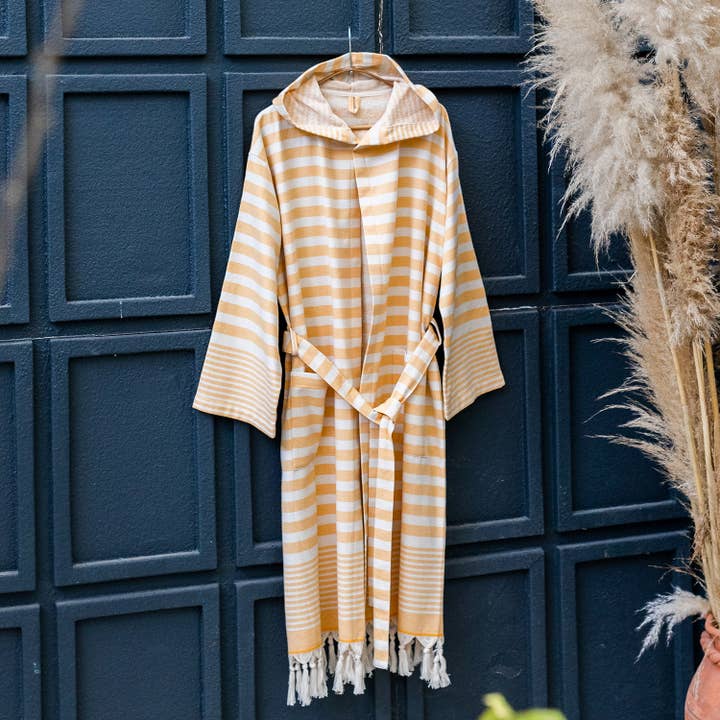 Kikoya – Robe - Unissexo por atacado – Roupão de Banho de Algodão Turco Leve de Secagem Rápida para Resort