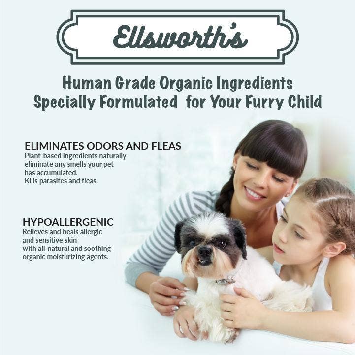 Fridaze Pets - Vente Shampoing – chien - Ellsworth Premium Shampooing bio pour animaux de compagnie - Citronnelle4