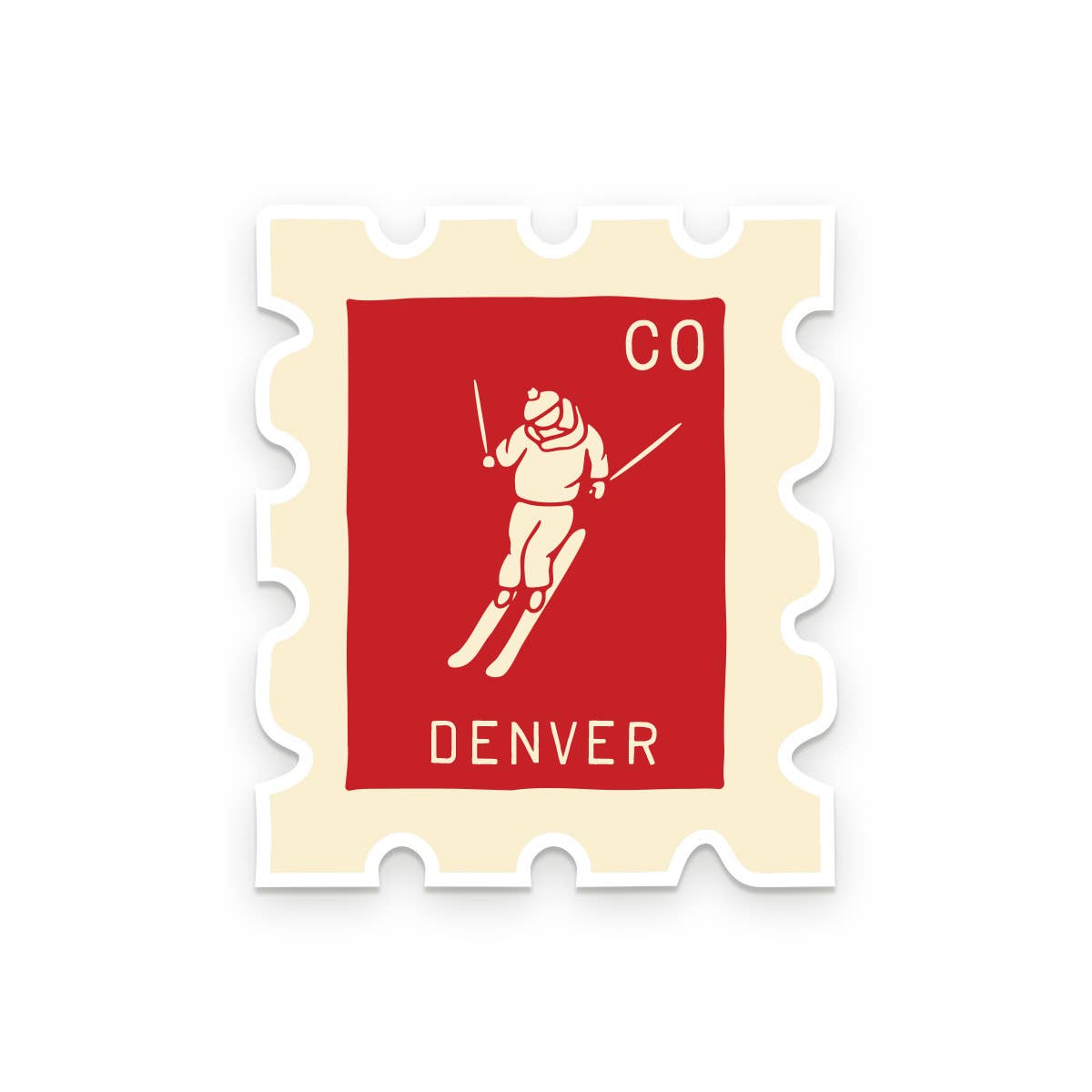 Ruff House Print Shop - Vendita all'ingrosso Adesivo - Adesivo in vinile con timbro personalizzato per le vacanze in città1